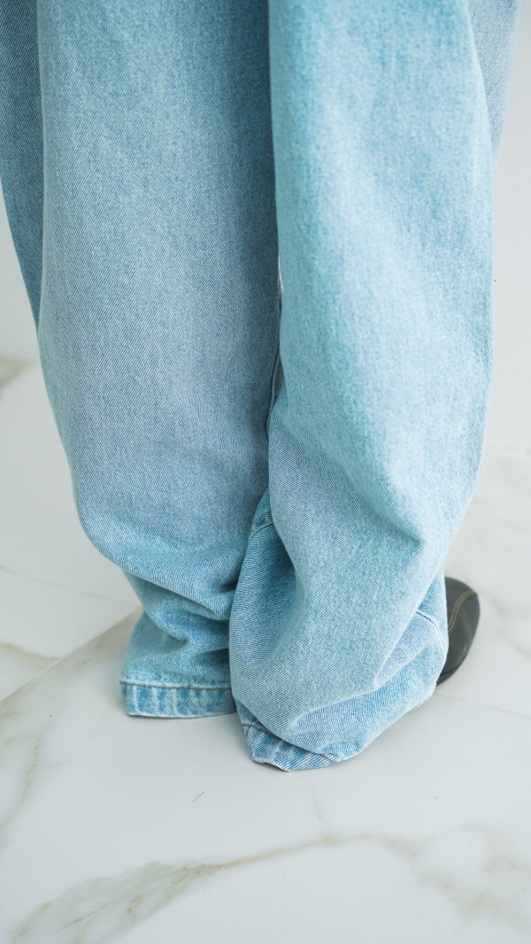 CAPOEIRA PANTS - Clear Blue Wash - Imagem 3