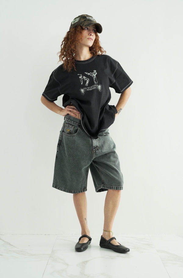 CAPOEIRA SHORTS - BLACK - Imagem 2