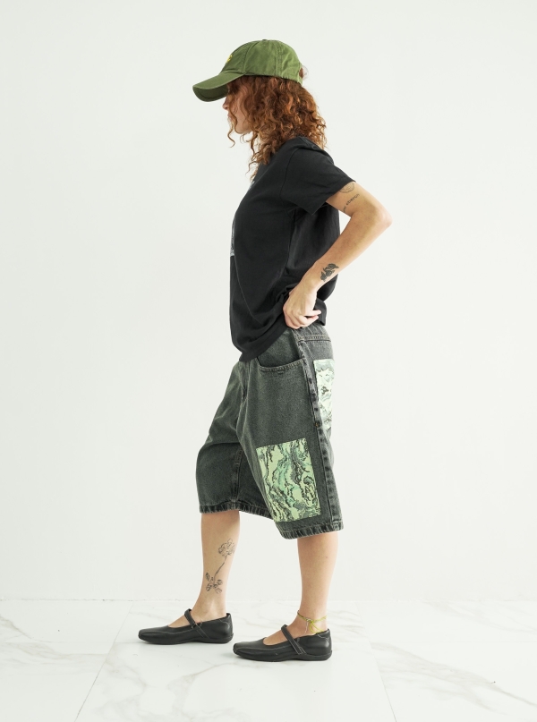 CAPOEIRA SHORTS - ACID BLACK - Imagem 2