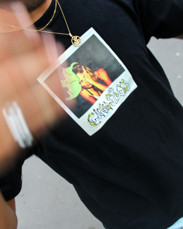 VINTAGE MAGAZINE GINGA STUDIOS T-SHIRT BLACK - Imagem 3