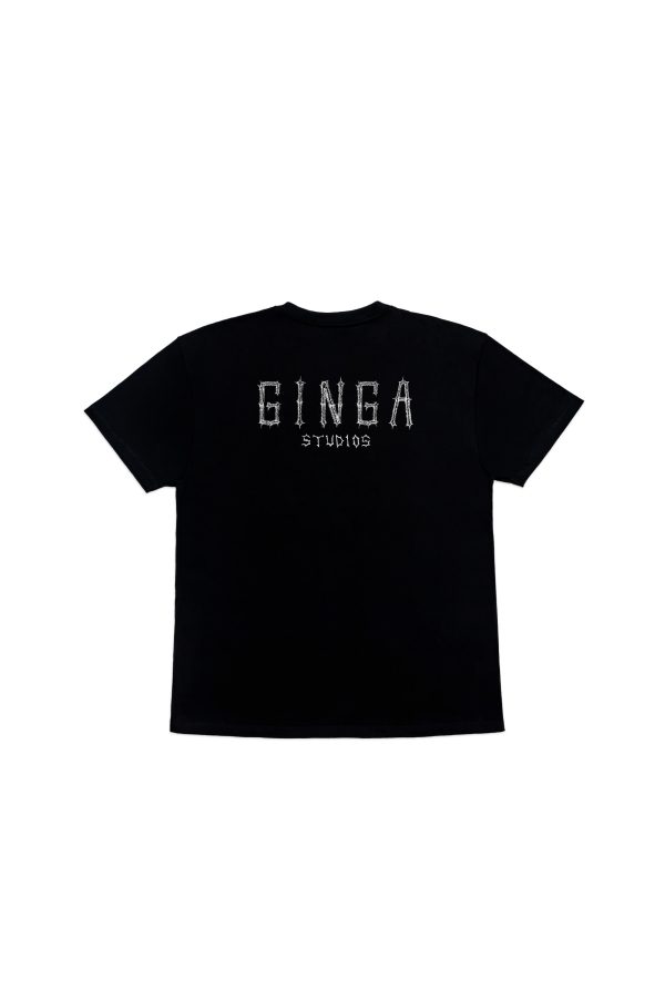 OSSOS LOGO FRENTE/VERSO T-SHIRT BLACK - Image 2