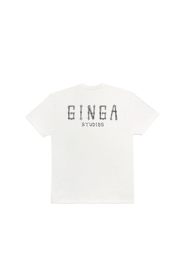 OSSOS LOGO  FRENTE/VERSO T-SHIRT OFF WHITE - Image 2