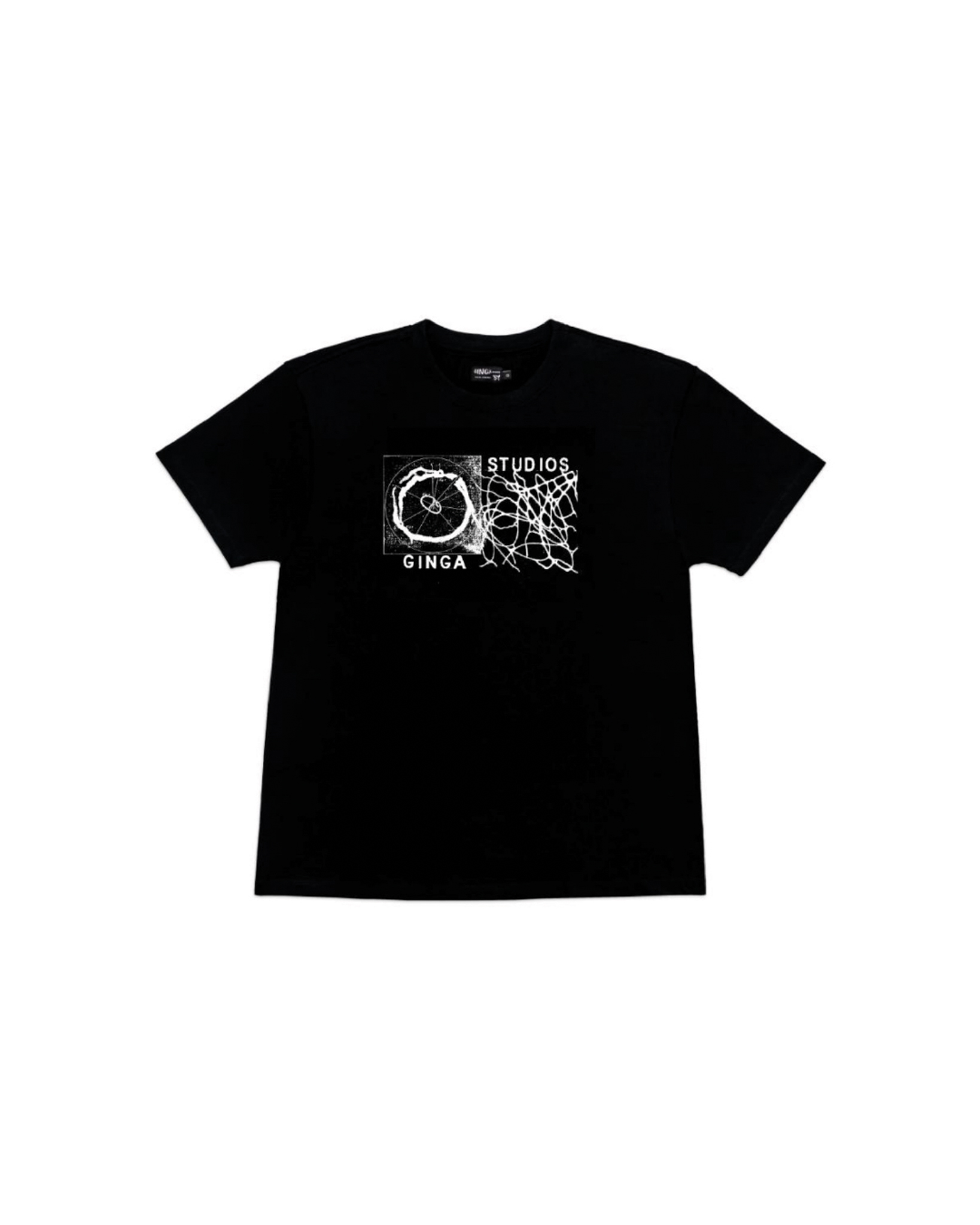 ABSTRACT SYSTEM T-SHIRT BLACK